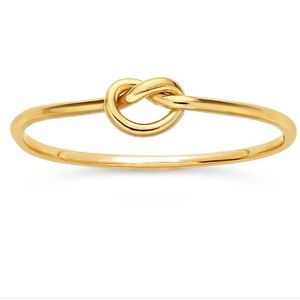 14k gold filled knot ring